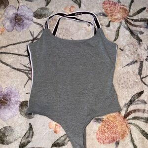 GUESS Gray One Piece bodysuit